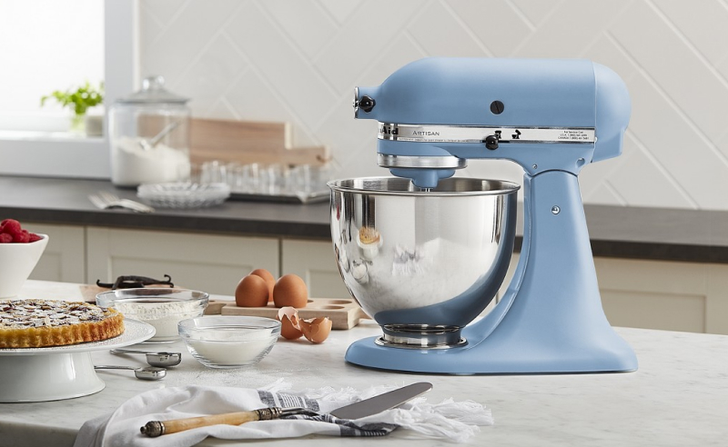 A KitchenAid® stand mixer