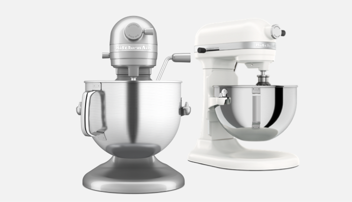 Two KitchenAid® stand mixers