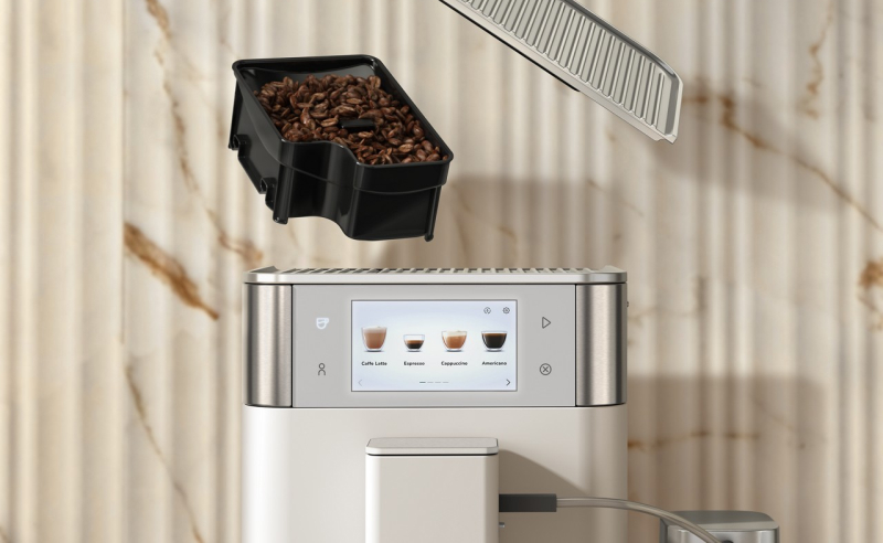 A KitchenAid® espresso machine