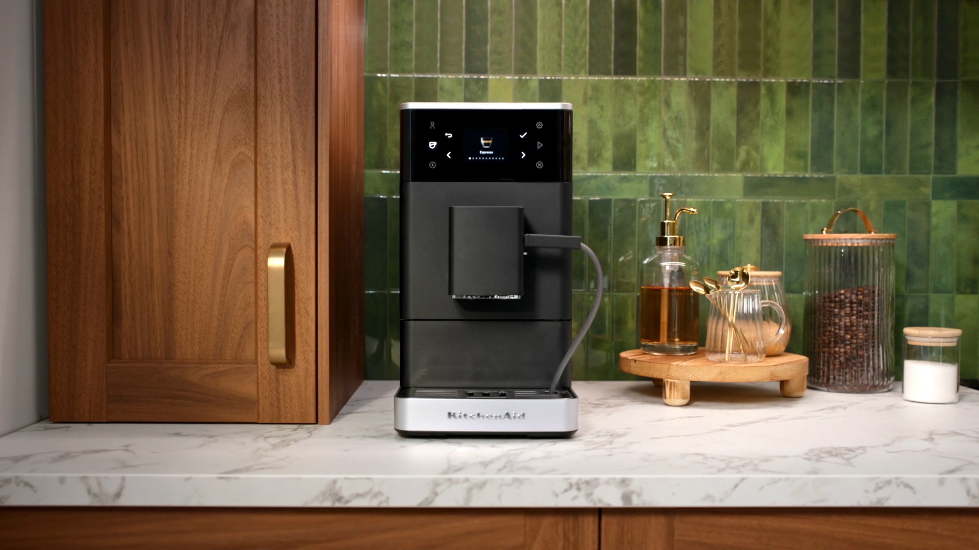 Fully Automatic Espresso Machine KF3 WITH ICED COFFEE - Black
