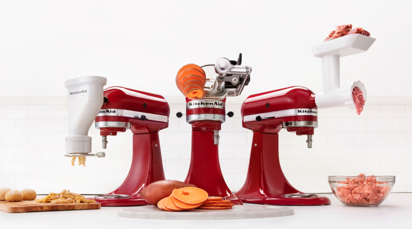 KitchenAid® stand mixers and attachments