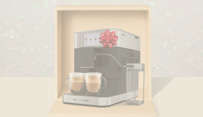 A KitchenAid® espresso machine