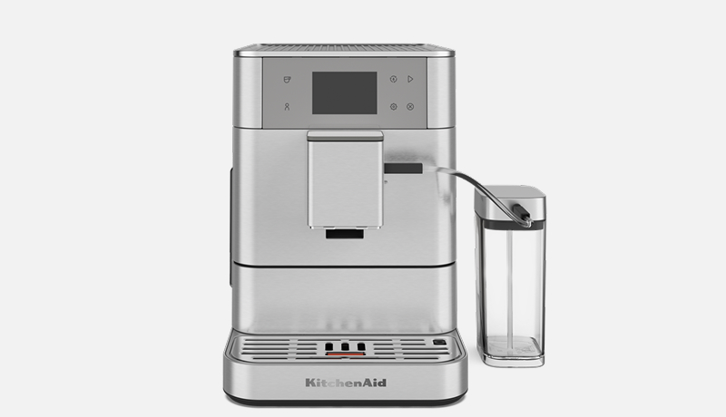 A KitchenAid® fully auto espresso machine