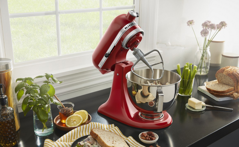 A KitchenAid® stand mixerr
