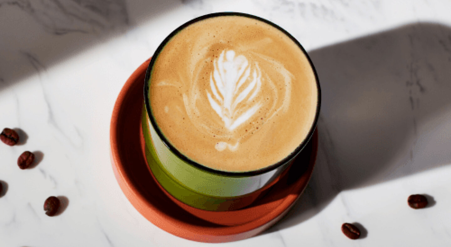 Latte With Latte Art