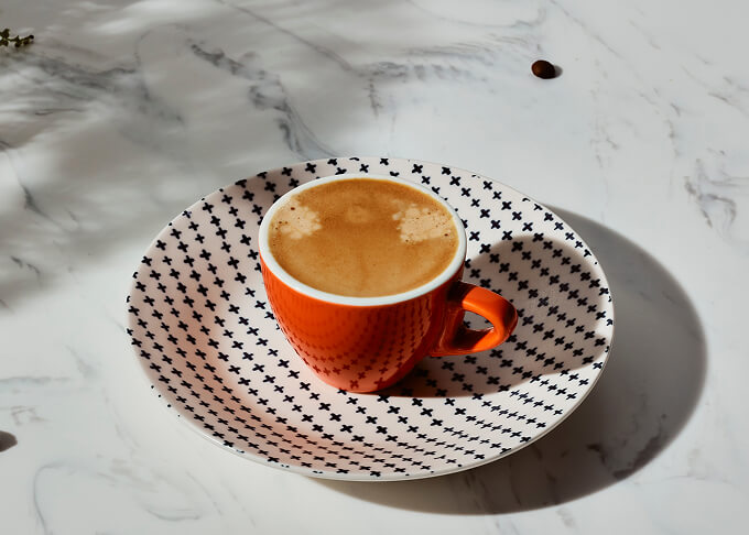 A cup of espresso