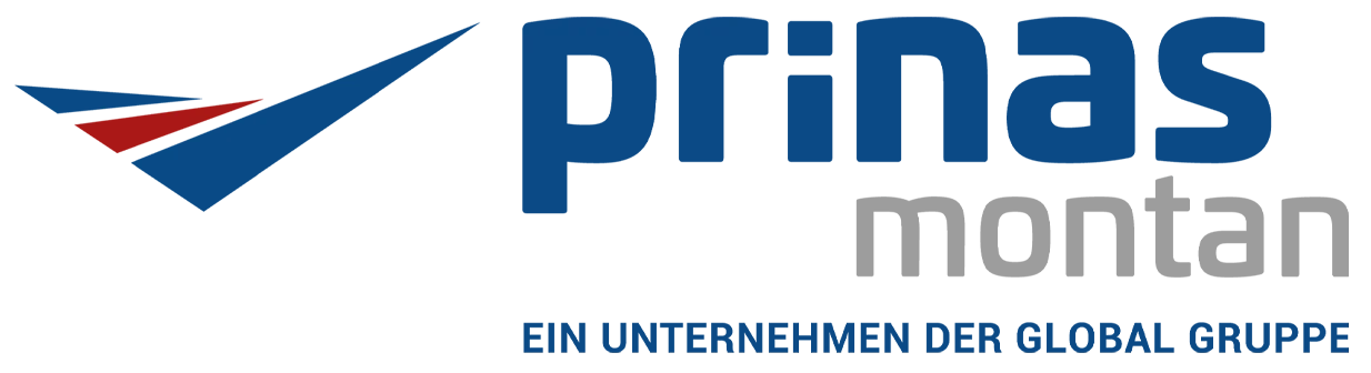 Logo der PRINAS MONTAN GmbH