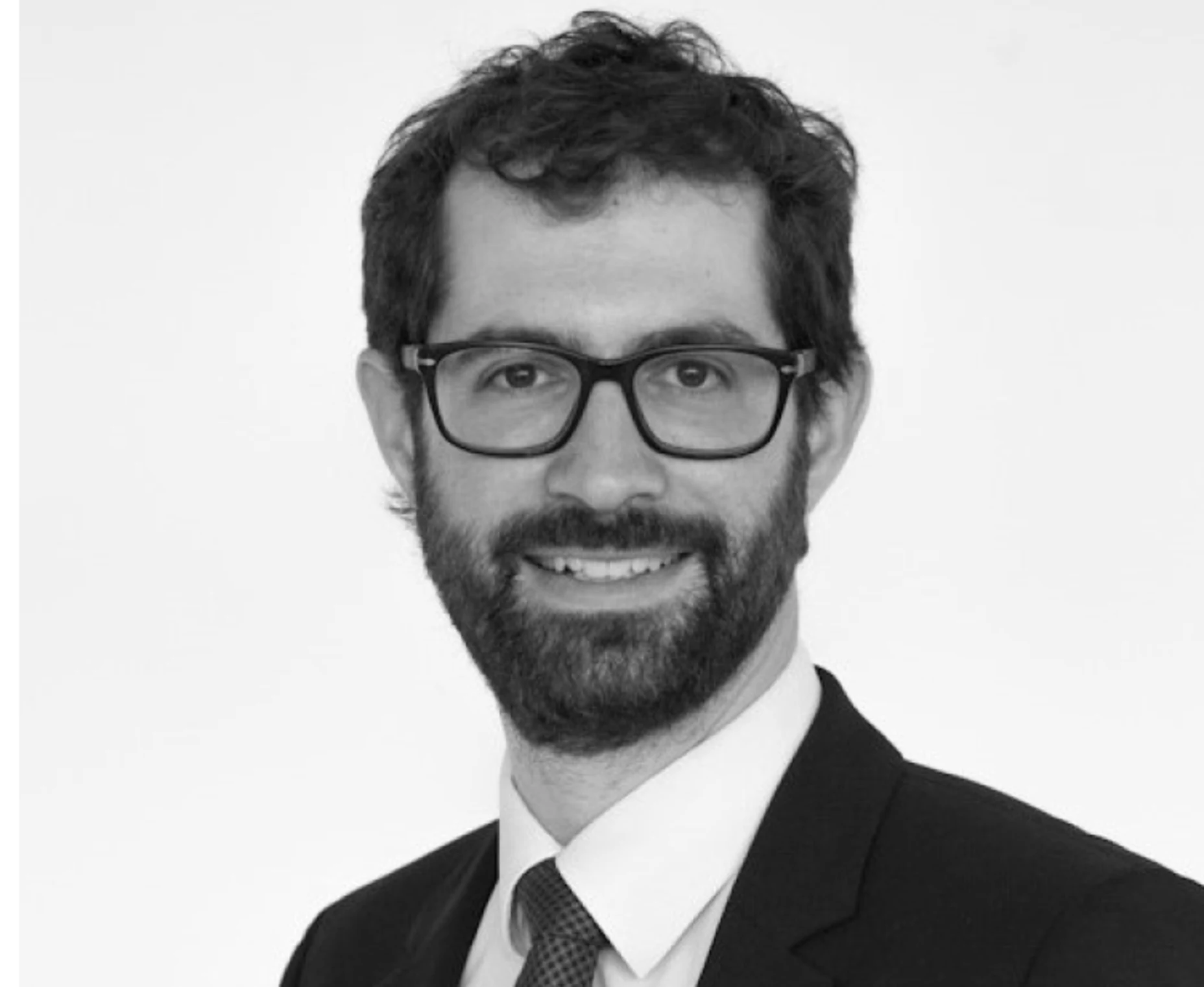 Schwarz-Weiß-Portrait von Dr. Andreas Ott, Head of Investment Strategy der Allianz Investment Management SE.