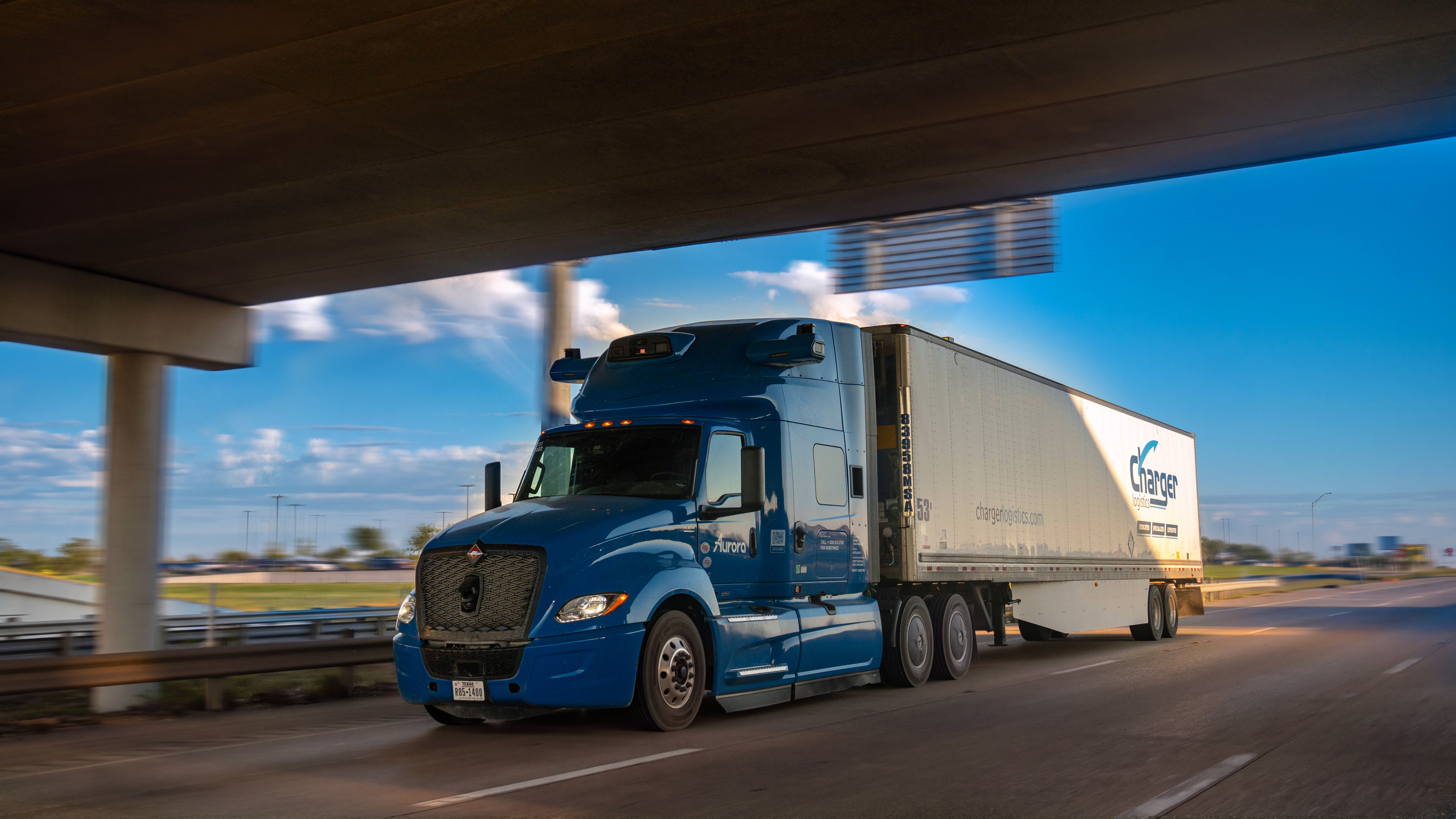 Charger Logistics Truck Underpass