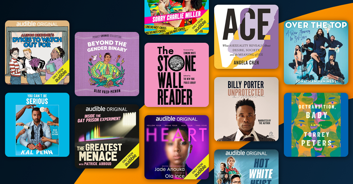 The Top 100 LGBTQIA+ Books Of All Time On Audible