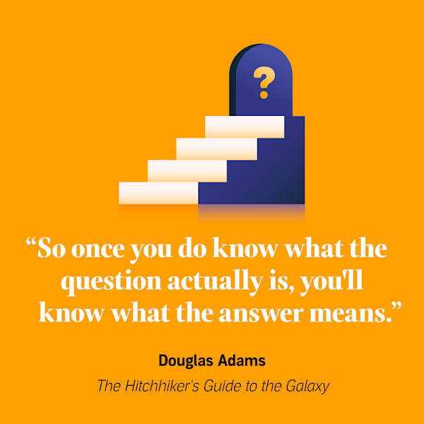 42 Clever And Deep Quotes From The Hitchhiker S Guide To The Galaxy Audible Com Best Quotes From Hitchhikers Guide To The Galaxy