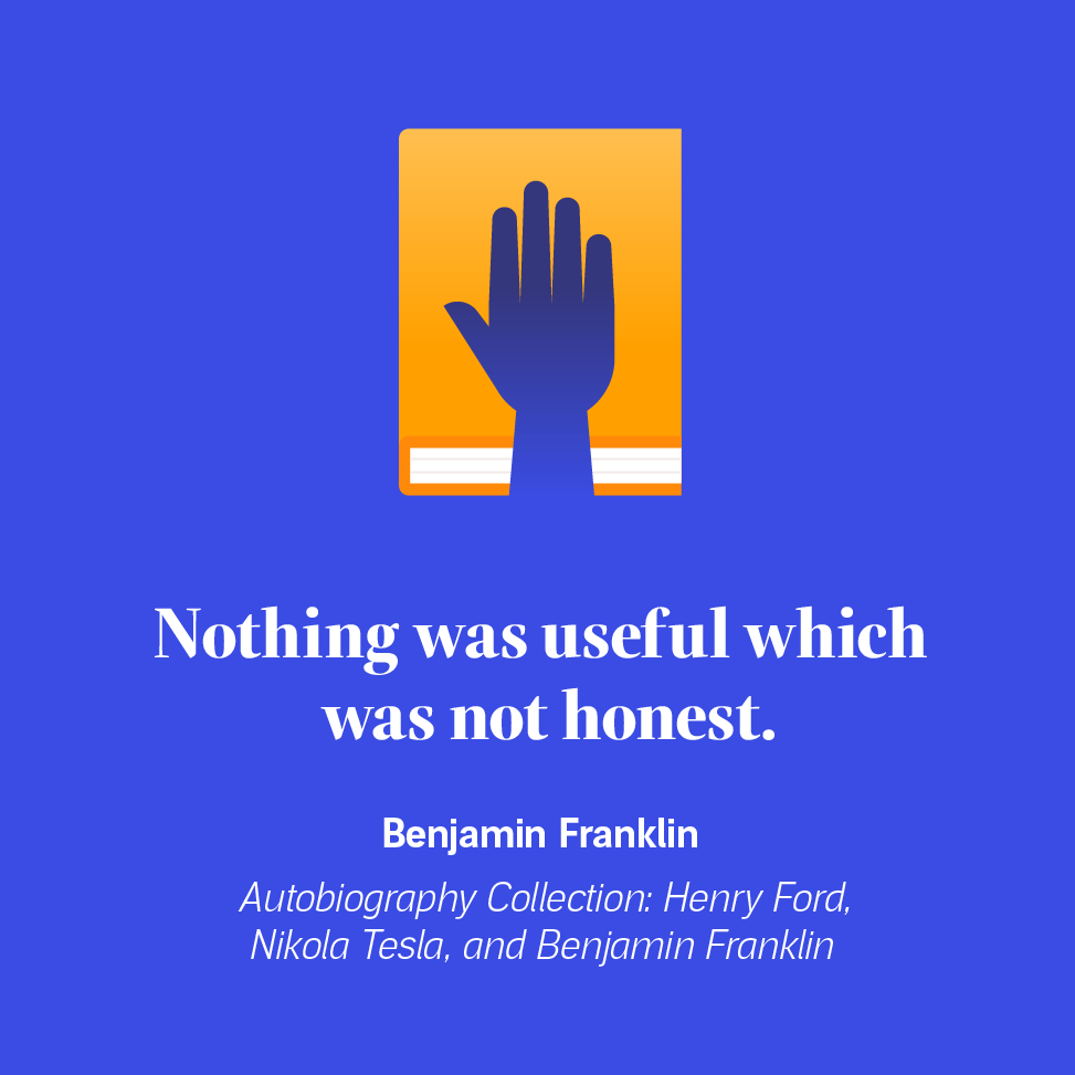 The Sayings Of Benjamin Franklin