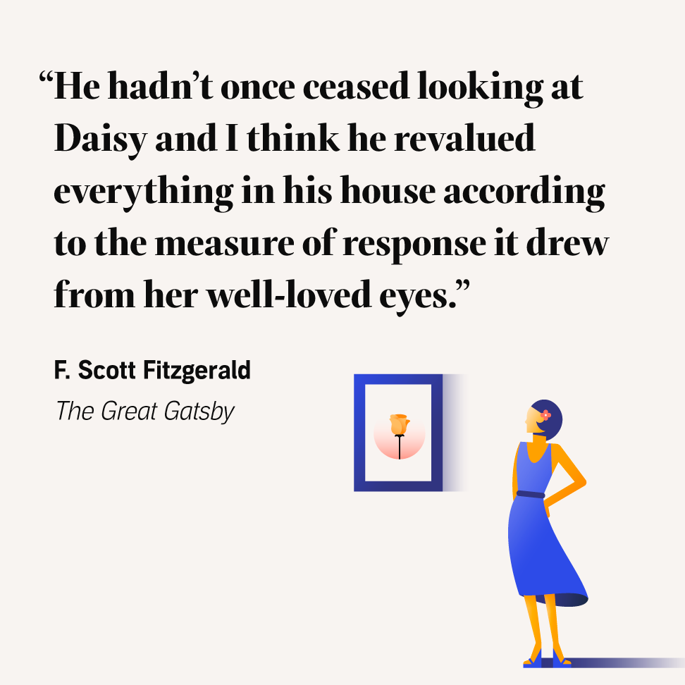 the great gatsby quotes about daisy