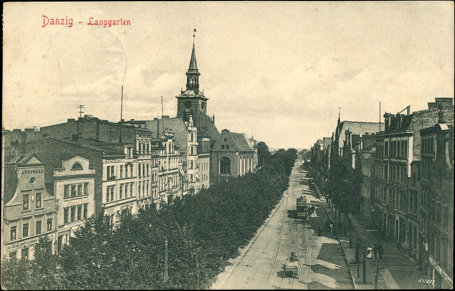 Langgarten und St. Barbara, Aerial View