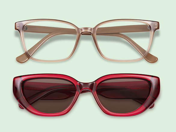 2 pairs of glasses with your vision insurance