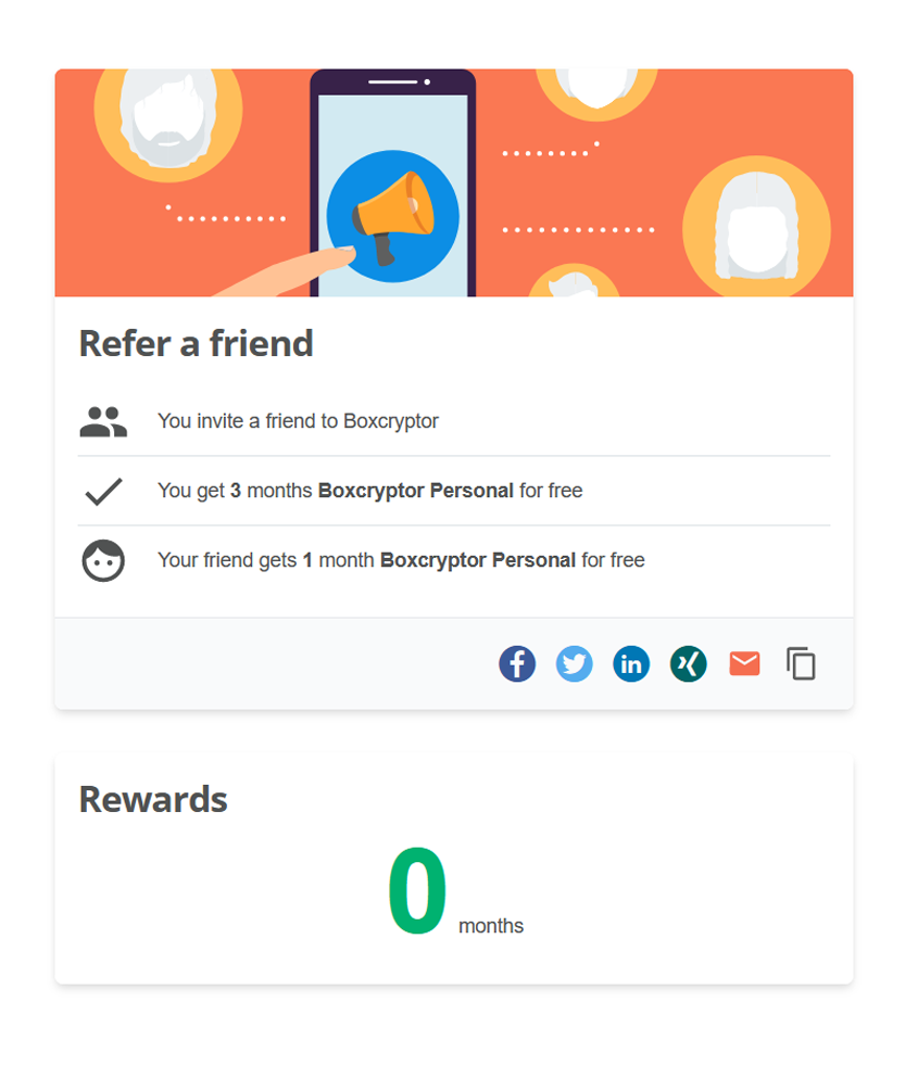 Boxcryptor Referral Special – Invite a friend