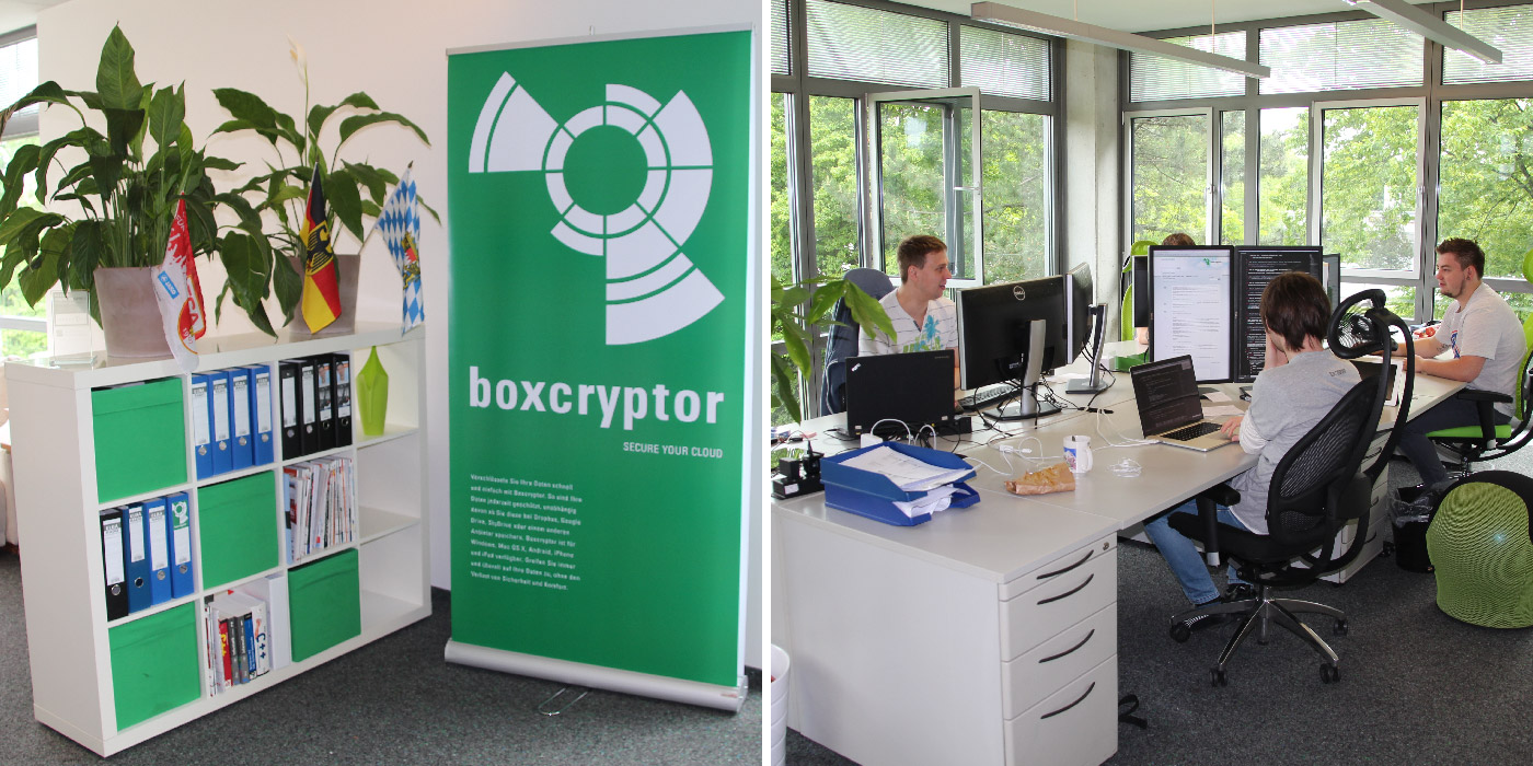 2013: Die Secomba GmbH zieht in ein neues, größeres Büro. Das Boxcryptor Team ist auf 14 Mitarbeiter gewachsen.