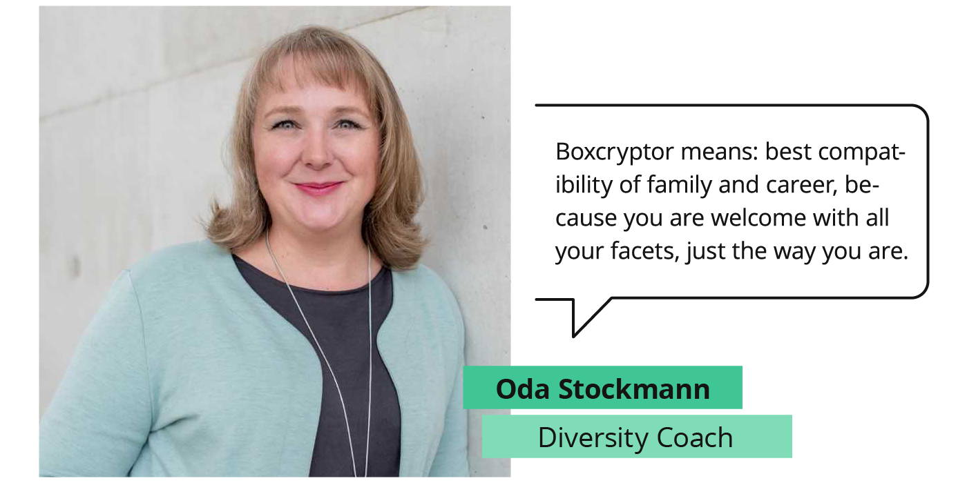 Diversity Trainer Oda Stockmann talks about Boxcryptor