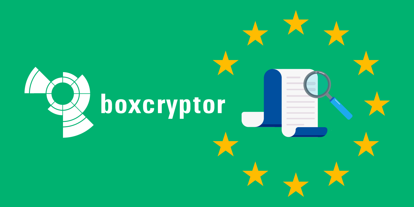 Boxcryptor and the GDPR