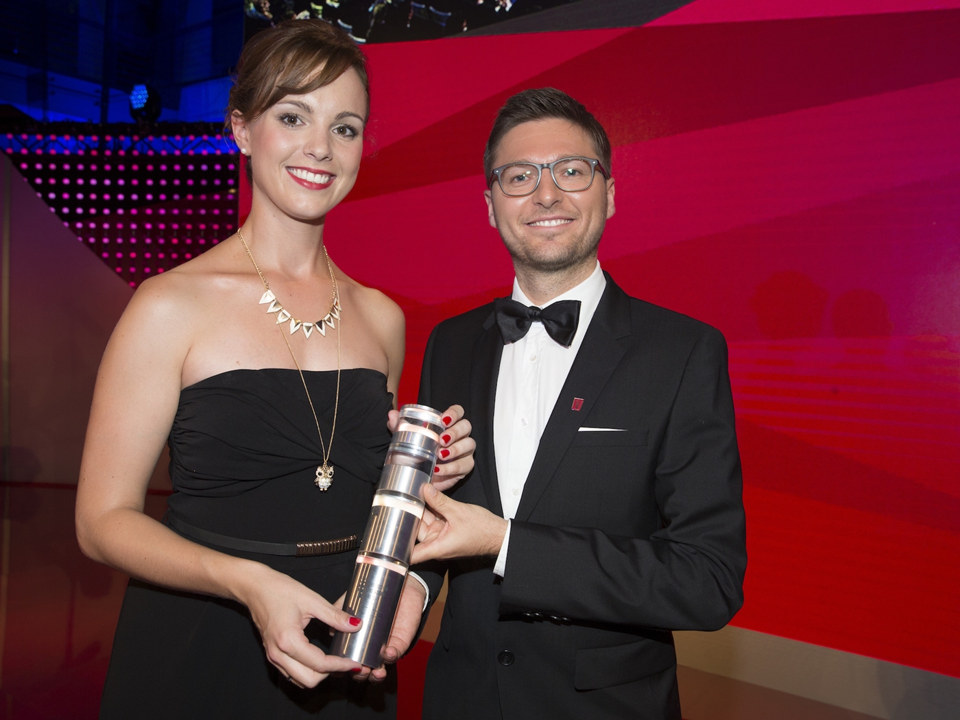 2014: Andrea Pfundmeier and Robert Freudenreich receive the Gründerpreis for Boxcryptor