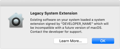 ntfs for mac system extensions is blocked