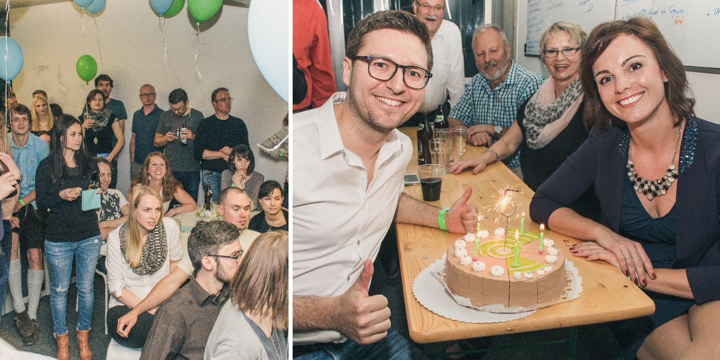 2016: Secomba Team celebrates Boxcryptor's 5th Birthday - Party!