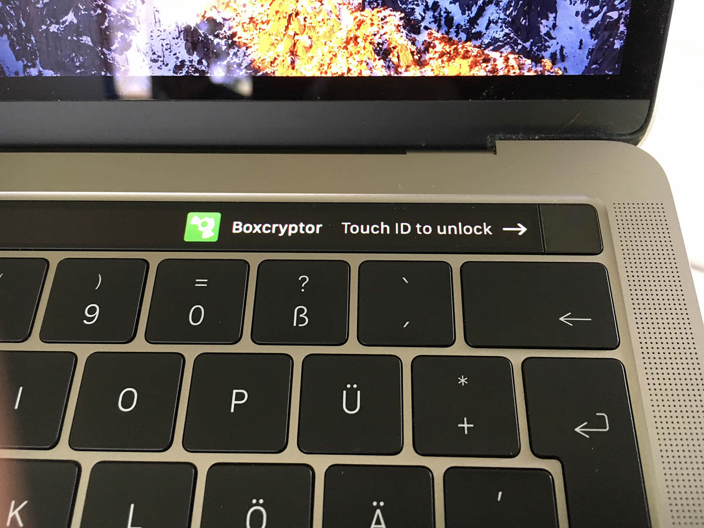 MacOS: TouchID to unlock Boxcryptor