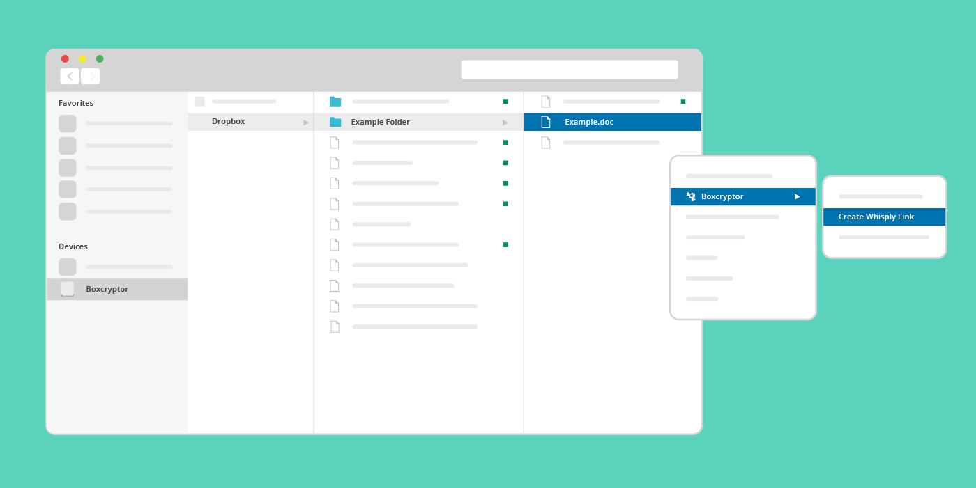 Boxcryptor and Whisply – Guide for Mac - Secure File Transfer