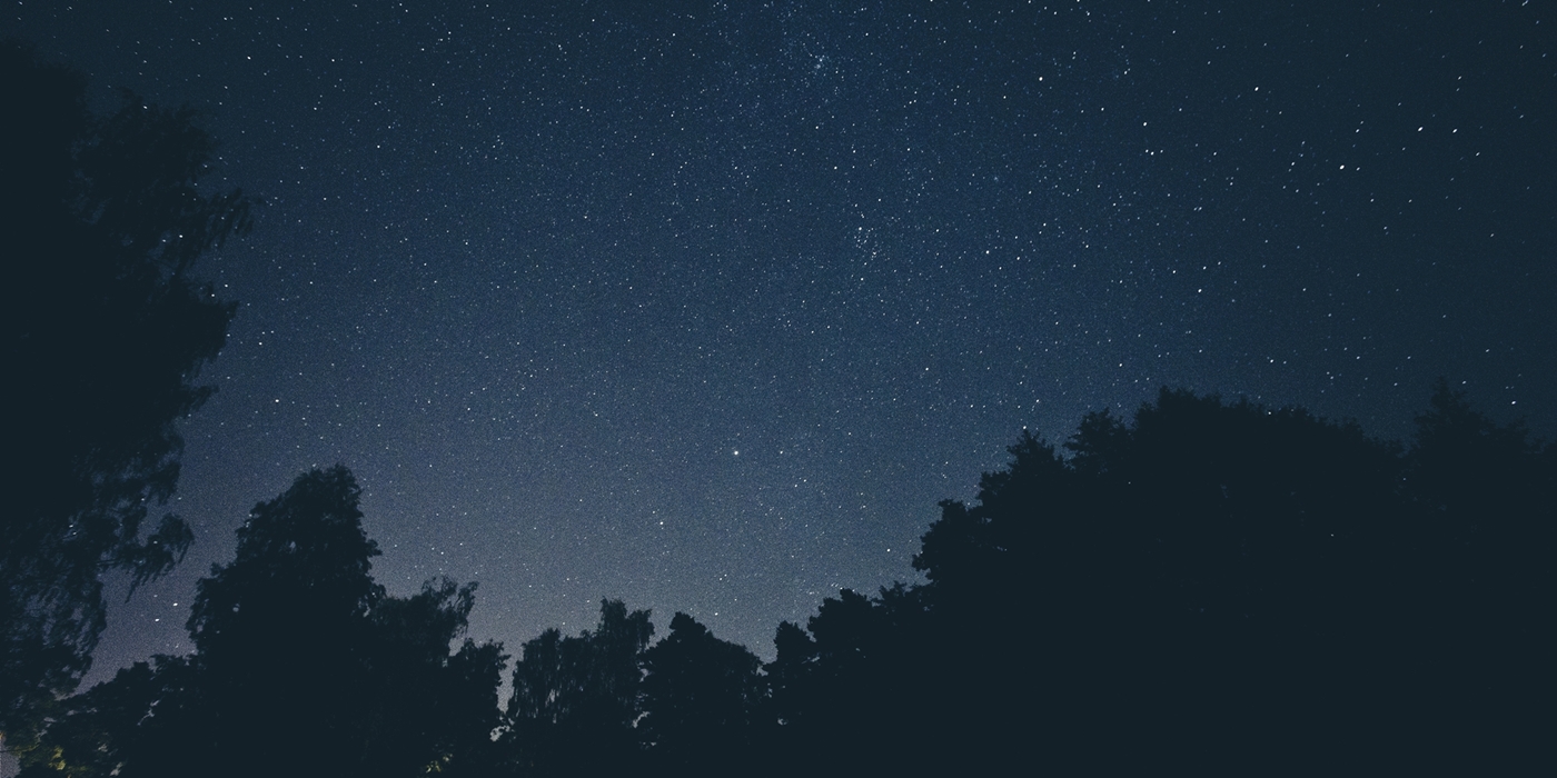 sky-night-space-trees