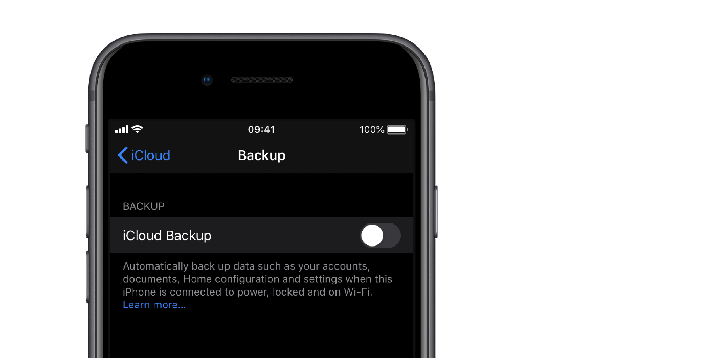 iCloud backups are enabled by default on iPhones.