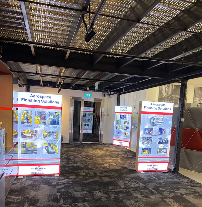  Acme Manufacturing Company’s R&D center in Singapore.