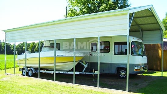 22x35x10 RV Carport