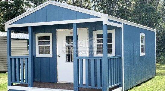 12x20 Porch Model Utility Building