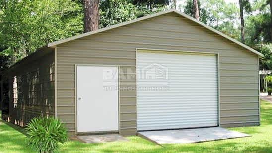 20x26 A-Frame Boxed Eave Roof Garage