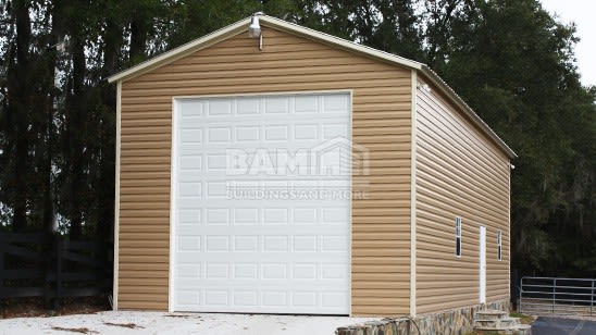 20x50x15 Vertical Roof RV Garage
