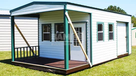 12x20 Steel Framed Porch Building