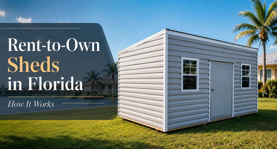 Rent-to-Own Sheds in Florida: How It Works