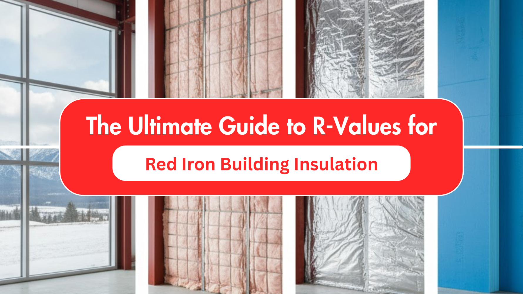 The Ultimate Guide to R-Values for Red Iron Building Insulation