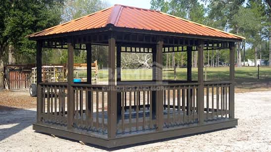 12x18 Steel Roof Gazebo