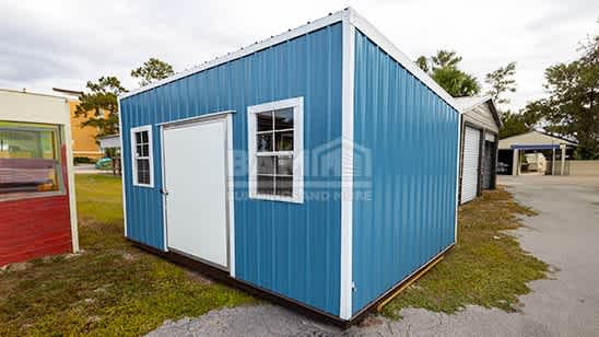 12x16 Single Slope Portable Building