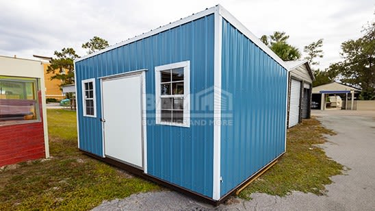 12x16 Single Slope Portable Building