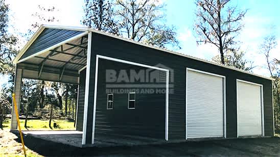 30x51x14 Utility With Side Entry Roll Up Doors