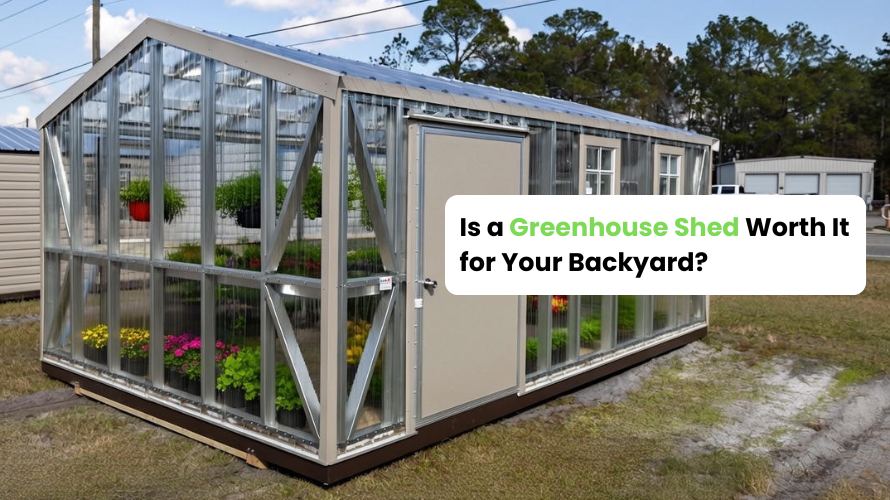 Is a Greenhouse Shed Worth It for Your Backyard?