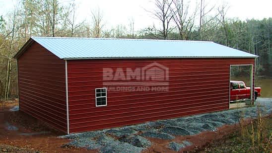 28x55x12 Utility Carport Garage