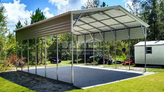 24x31x12 Metal RV Carport For Sale