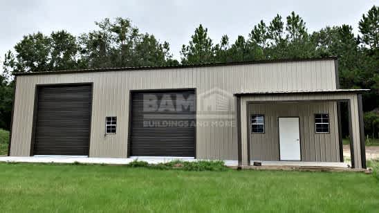 50x60x16 Vertical Roof Garage