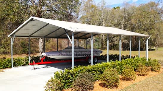 20x31x7 Boat Carport