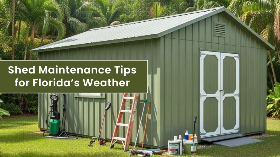 Shed Maintenance Tips for Florida’s Weather