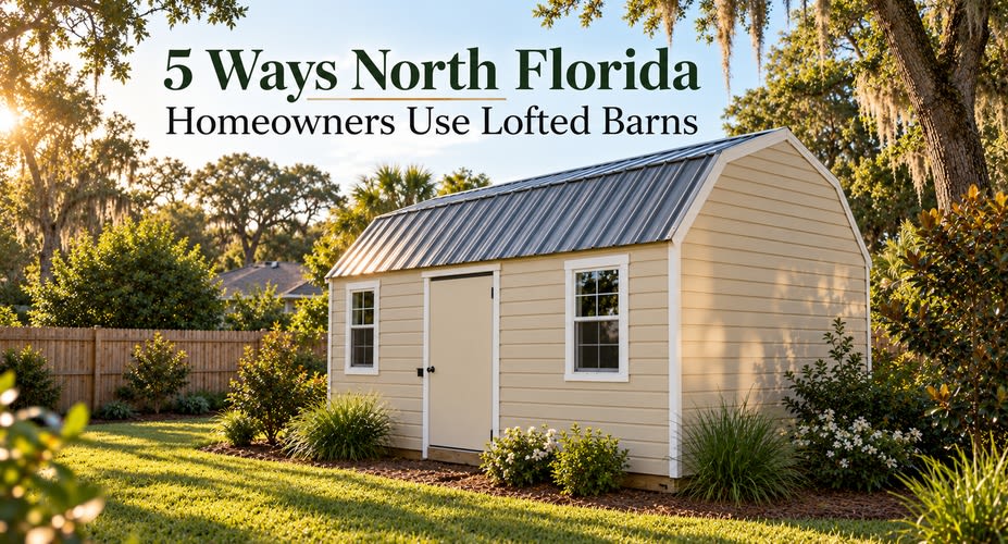 5 Ways North Florida Homeowners Use Lofted Barns