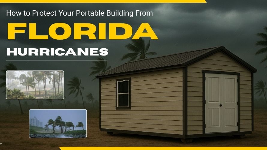 How to Protect Your Portable Building From Florida Hurricanes
